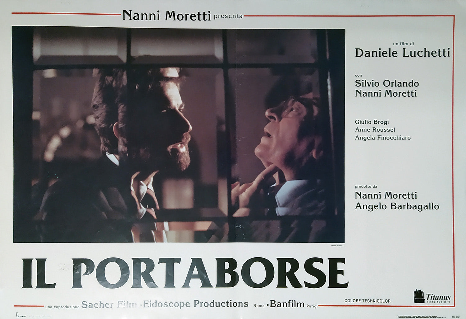 Il portaborse | Fotobusta Originale (set completo di 6)