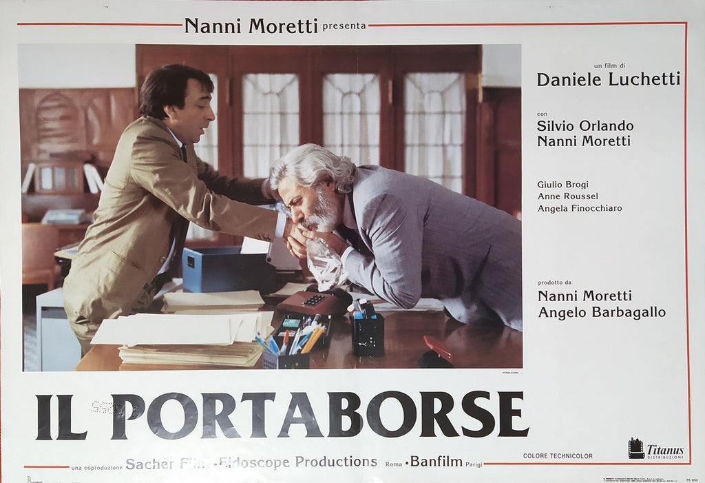 Il portaborse | Fotobusta Originale (set completo di 6)