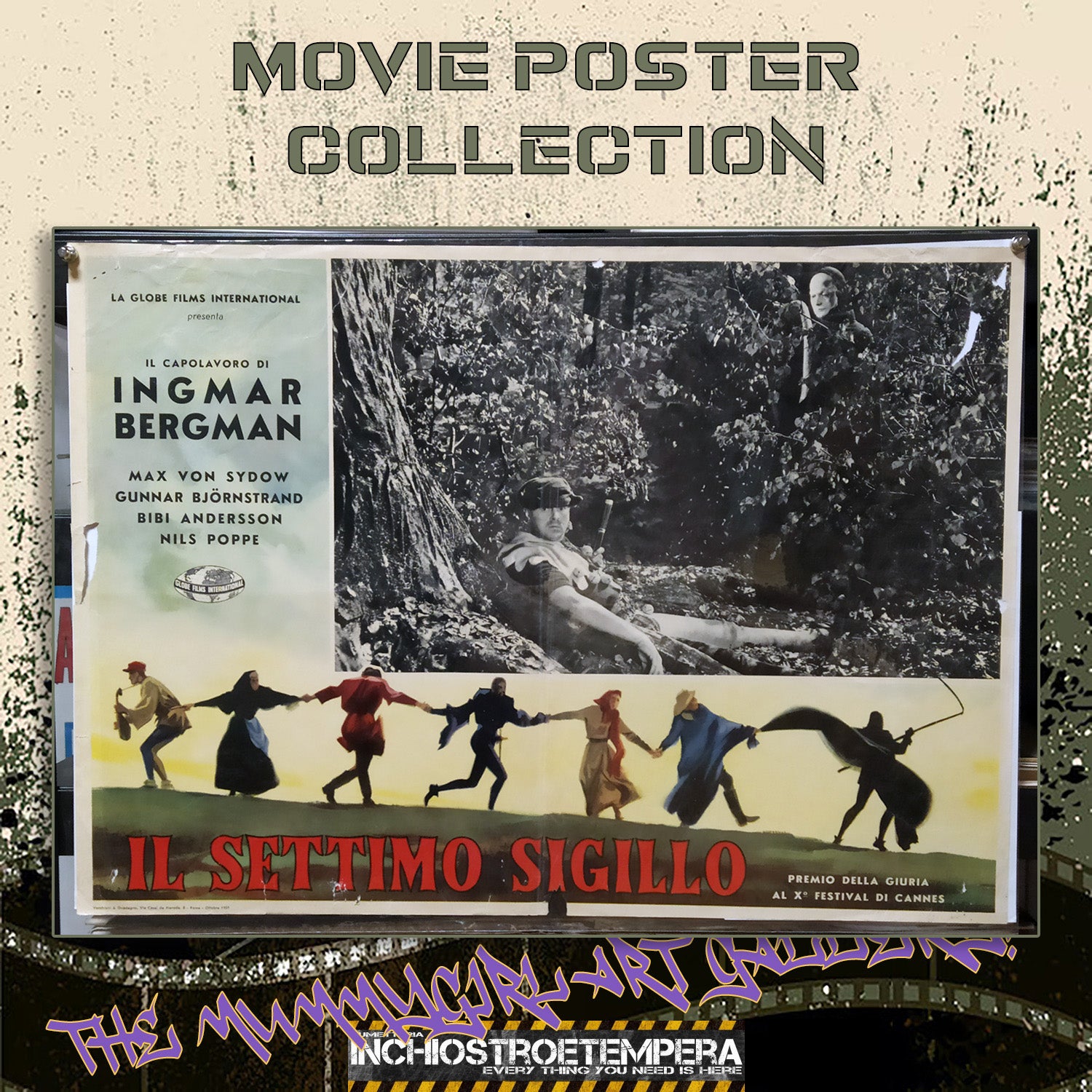 Ingmar Bergman: Il settimo sigillo | Fotobusta Originale