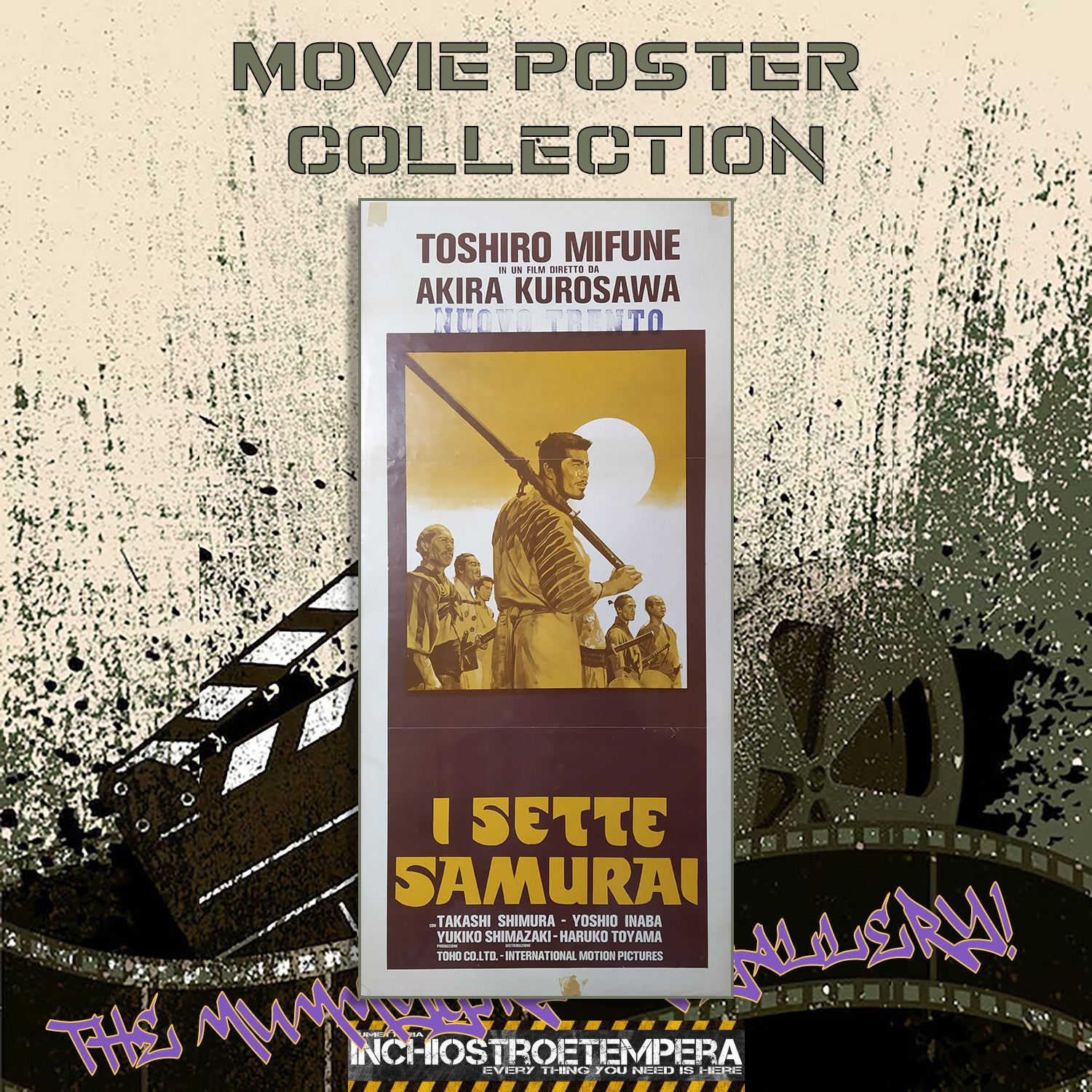 I sette samurai | Locandina Originale