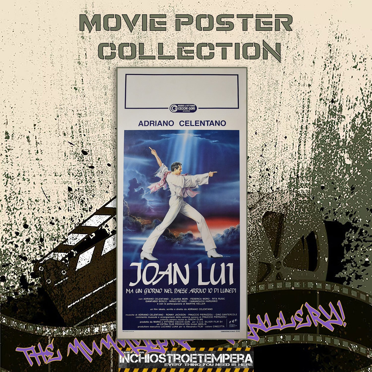 Adriano Celentano: Joan Lui | Locandina Originale