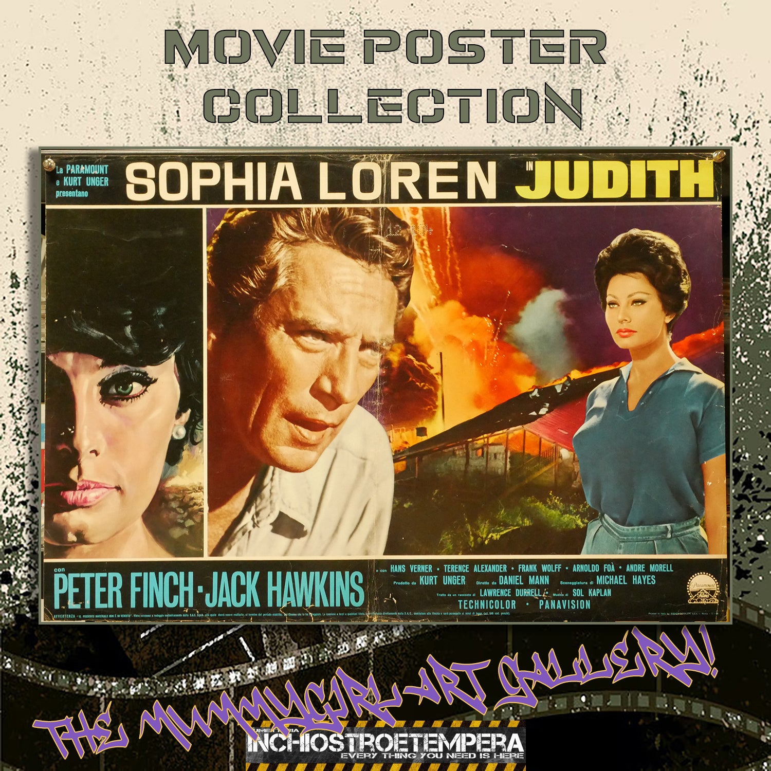 Sophie Loren: Judith | Fotobusta Cinema Originale