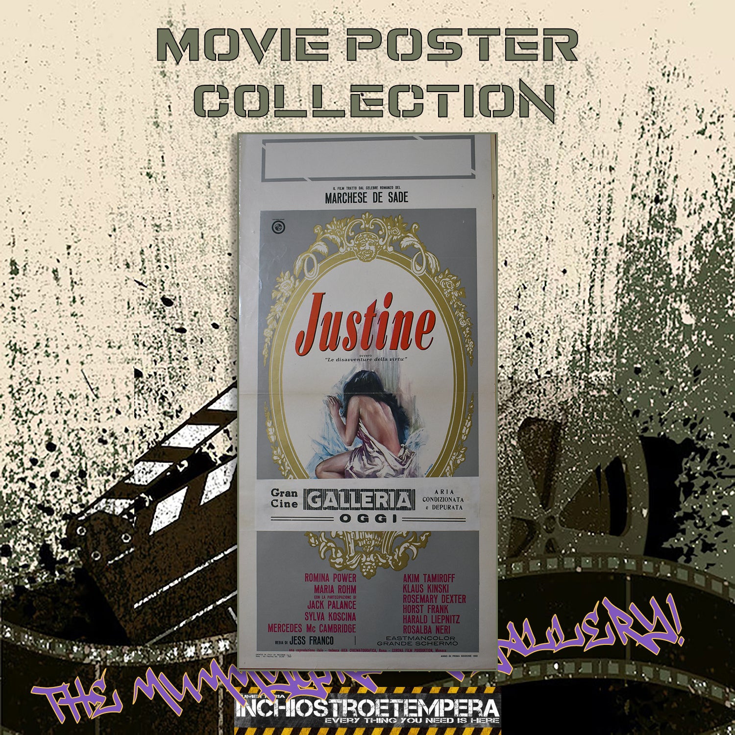 Romina Power: Justine | Locandina Originale