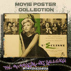 Michelangelo Antonioni: L'eclisse | Fotobusta Cinema Originale (Set di 2 + Sogg.)