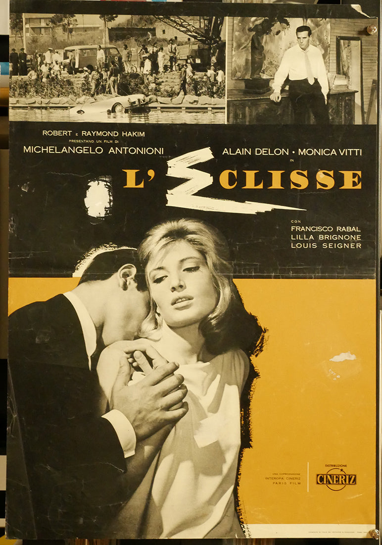 Michelangelo Antonioni: L'eclisse | Fotobusta Cinema Originale (Set di 2 + Sogg.)