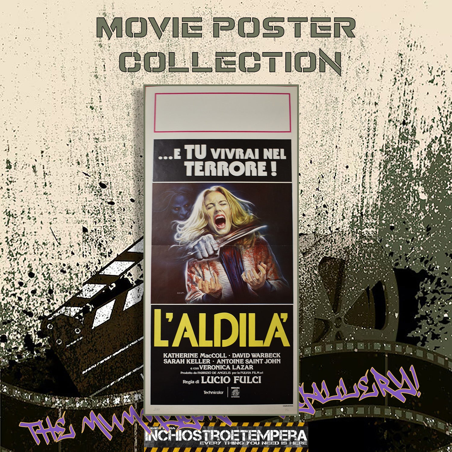 Lucio Fulci: ...e tu vivrai nel terrore! - L'aldilà | Locandina Originale