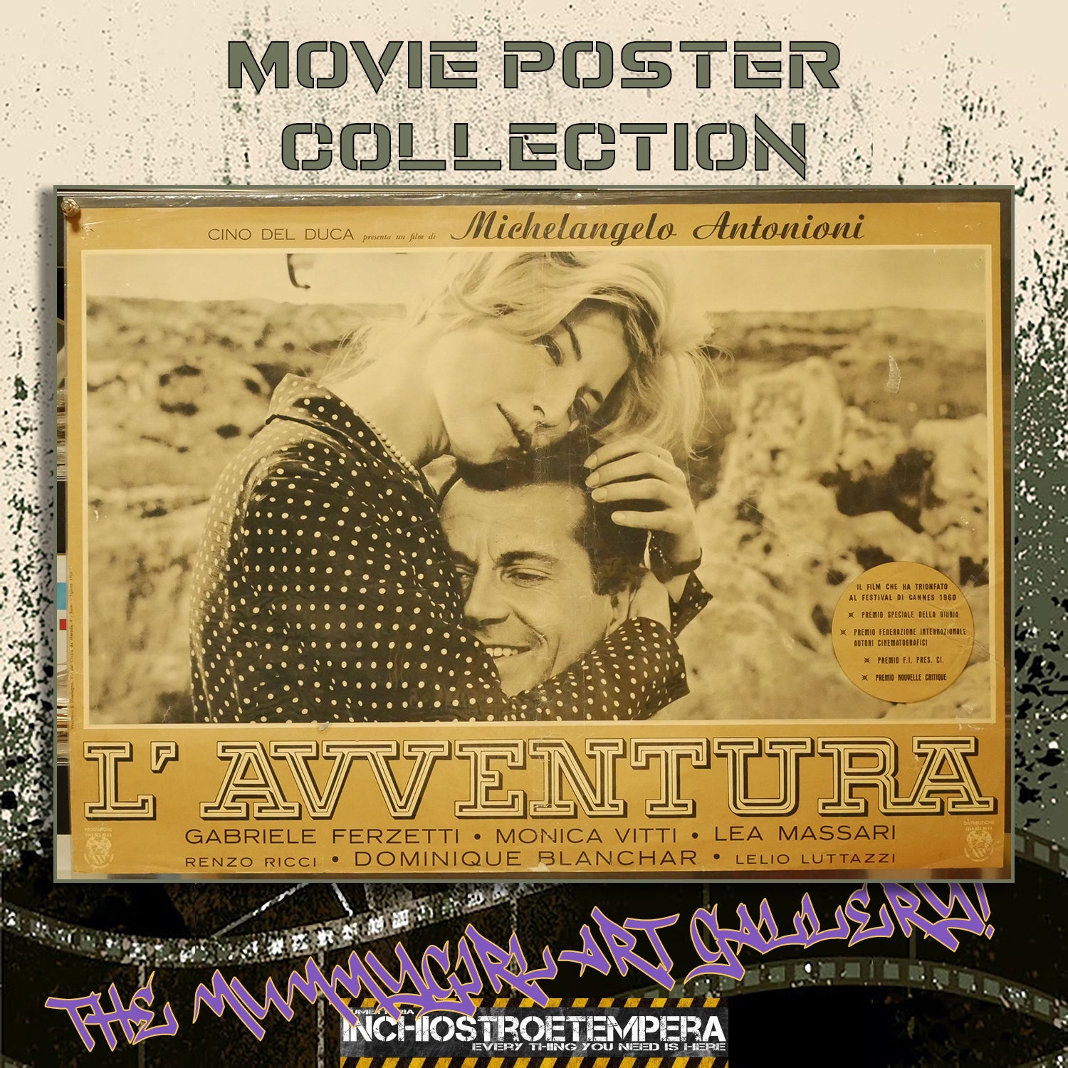 Michelangelo Antonioni: L'avventura | Fotobusta Cinema Originale