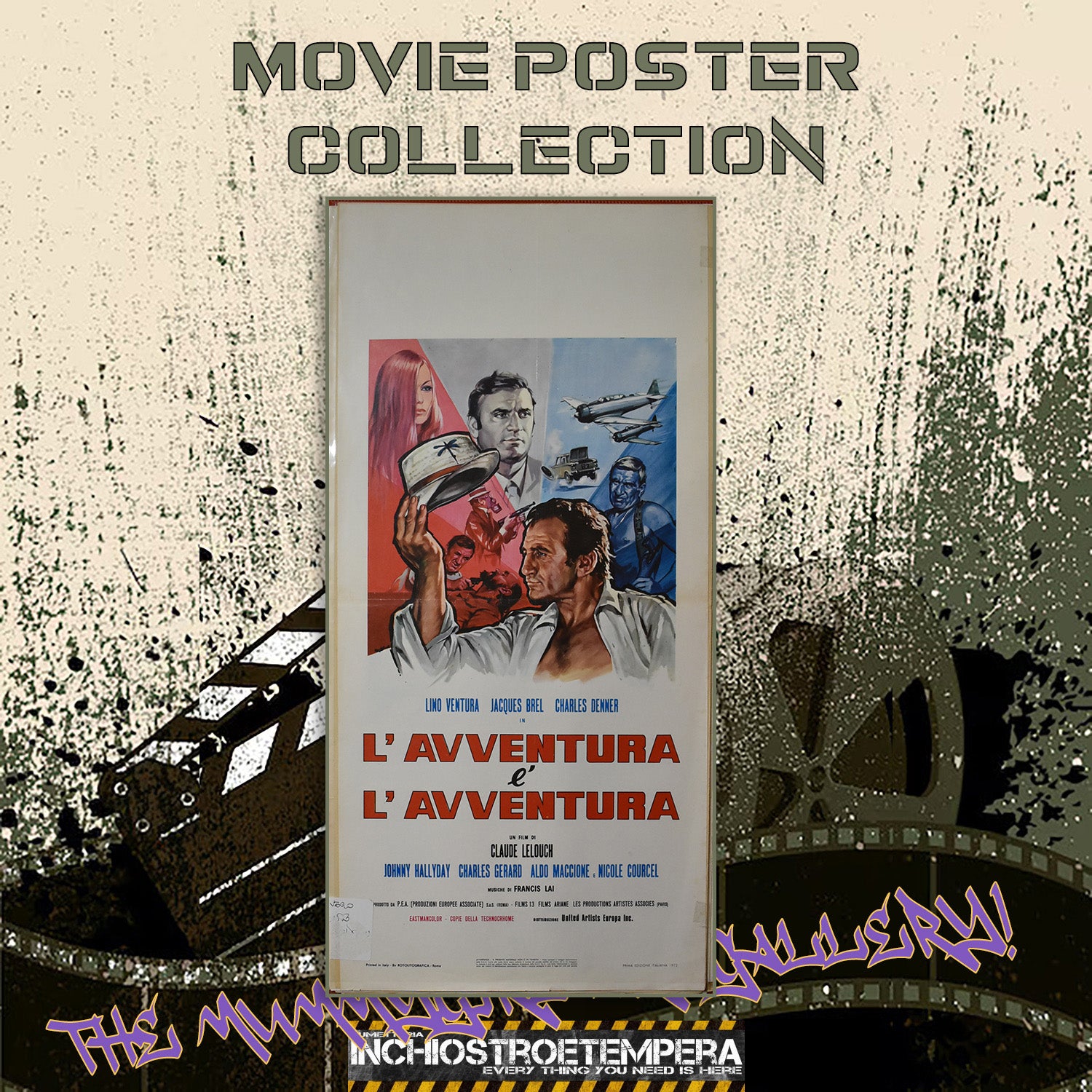 Claude Lelouch: L'avventura è l'avventura | Locandina Originale