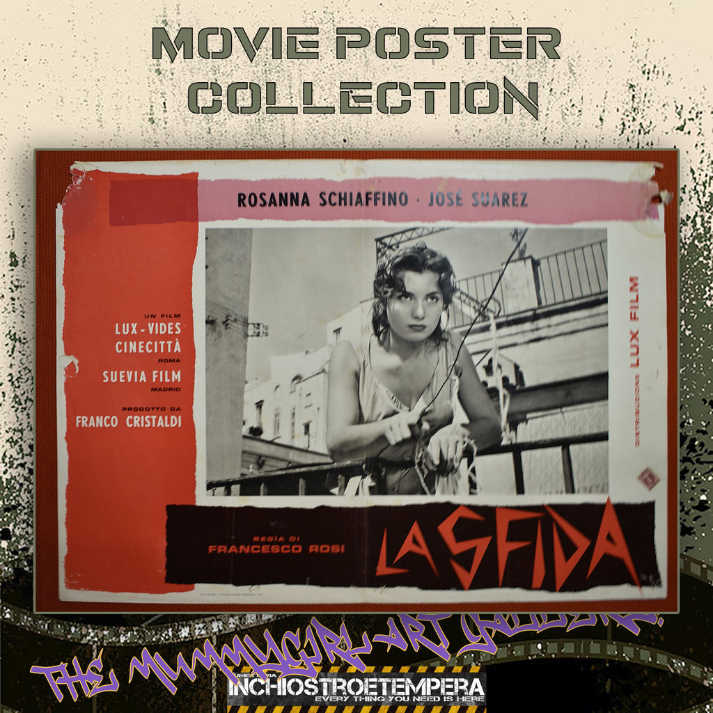Francesco Rosi: La sfida | Fotobusta Originale (set di 3)
