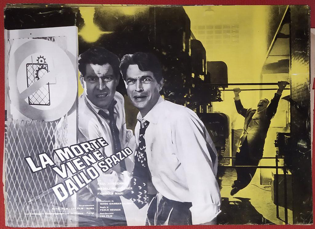 La morte viene dallo spazio | Fotobusta Originale Cinema (set di 5)