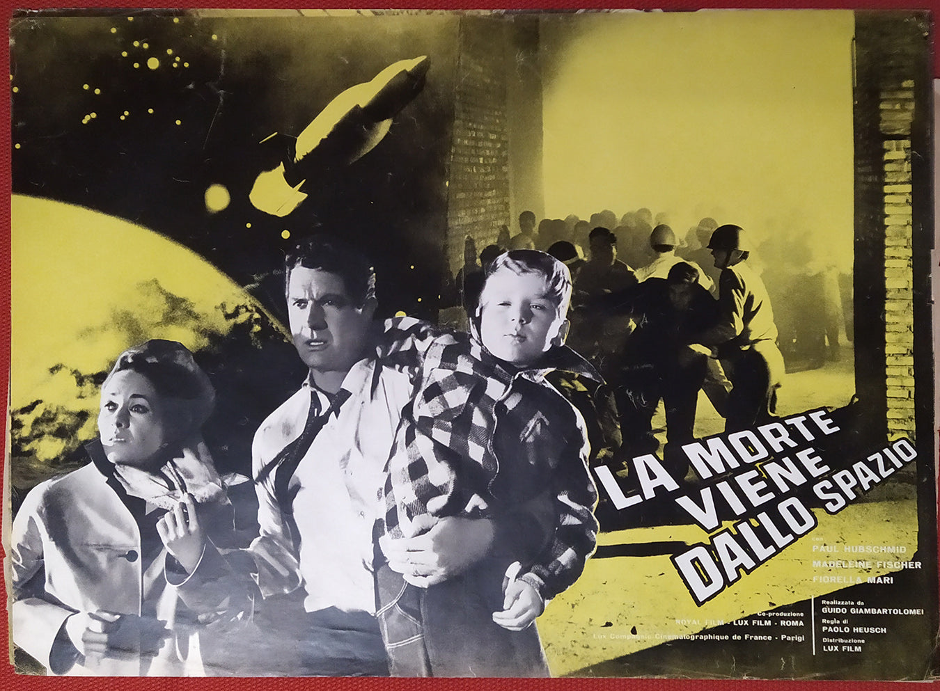 La morte viene dallo spazio | Fotobusta Originale Cinema (set di 5)
