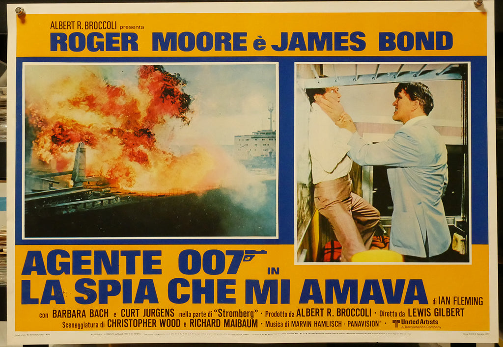 Agente 007 - La spia che mi amava | Fotobusta Cinema Originale (Set di 10)