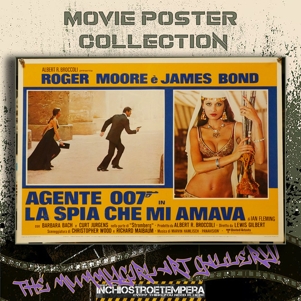 Agente 007 - La spia che mi amava | Fotobusta Cinema Originale (Set di 10)