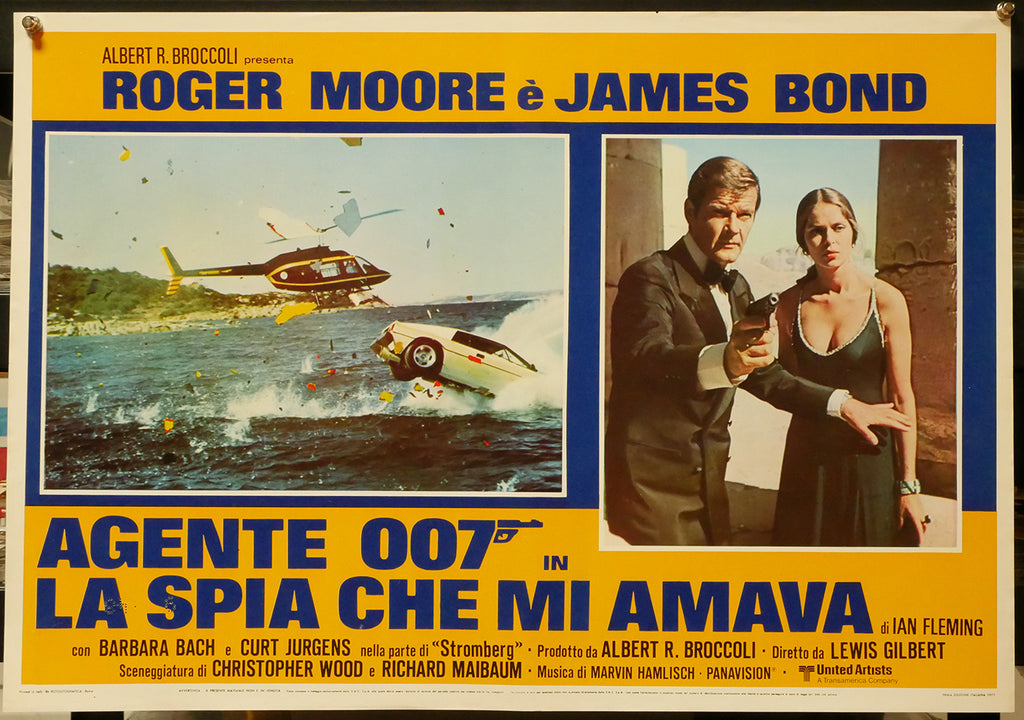 Agente 007 - La spia che mi amava | Fotobusta Cinema Originale (Set di 10)