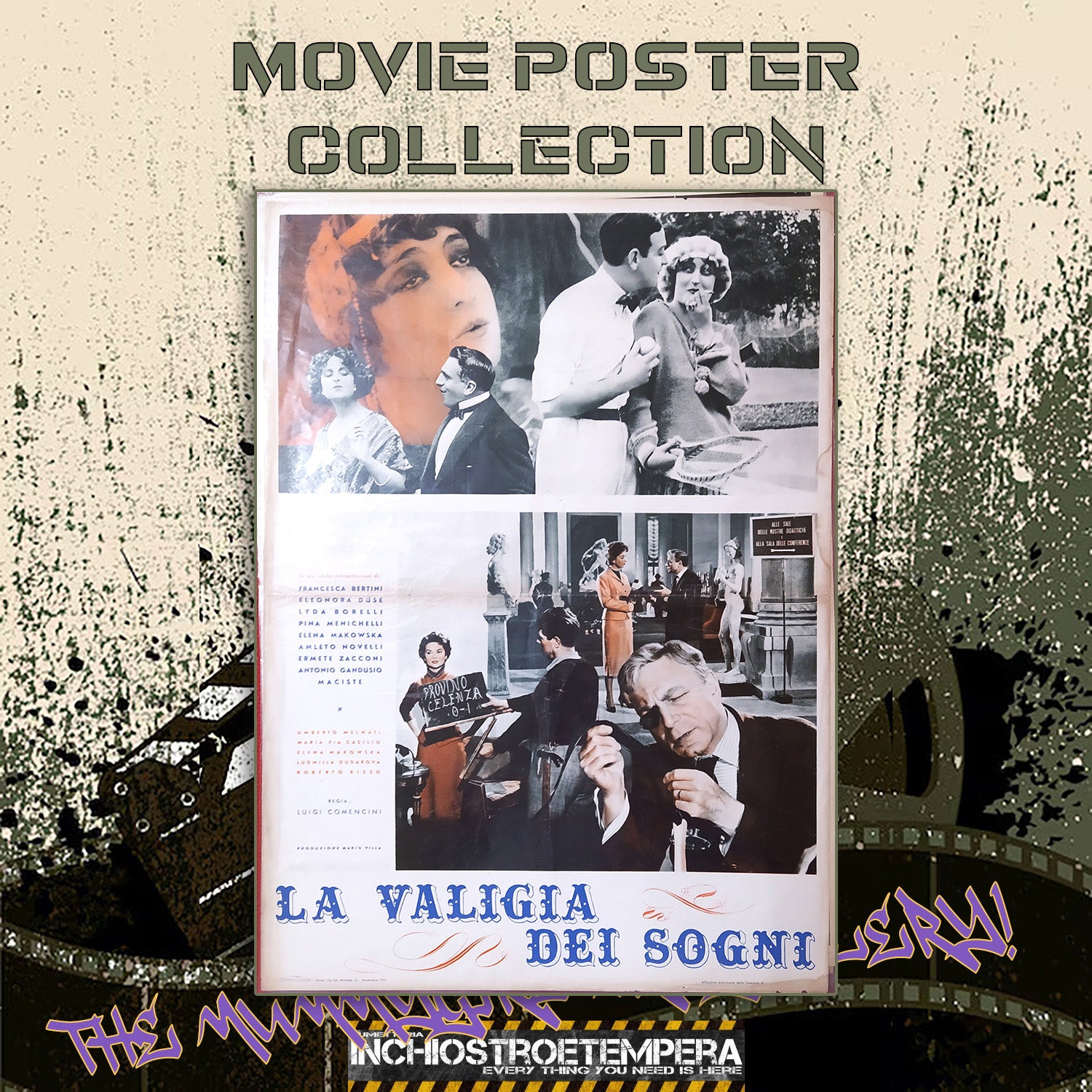 La valigia dei sogni | Manifesto Cinema Originale (50x70)