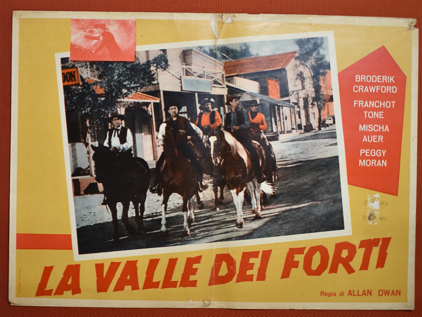 La valle dei forti | Fotobusta Originale (set di 6)