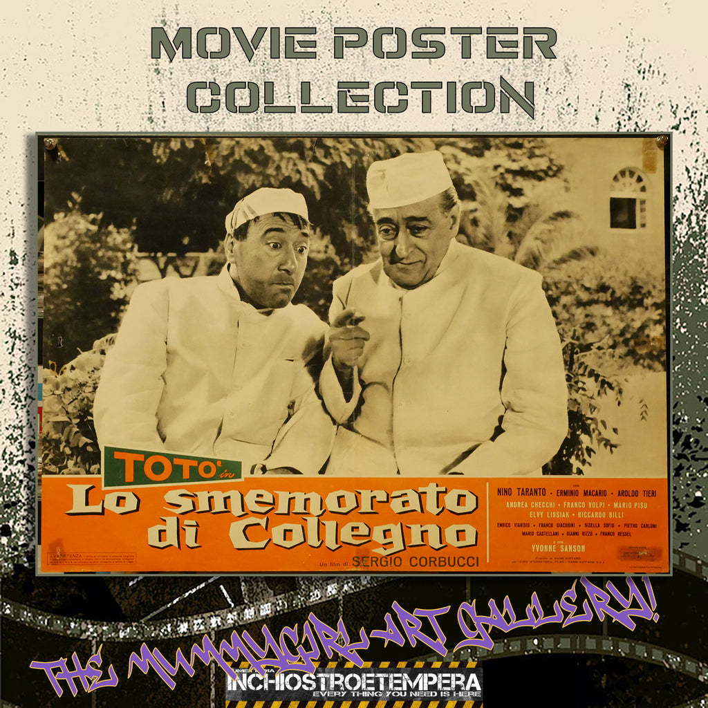 Lo smemorato di Collegno | Fotobusta Cinema Originale (Set di 4)