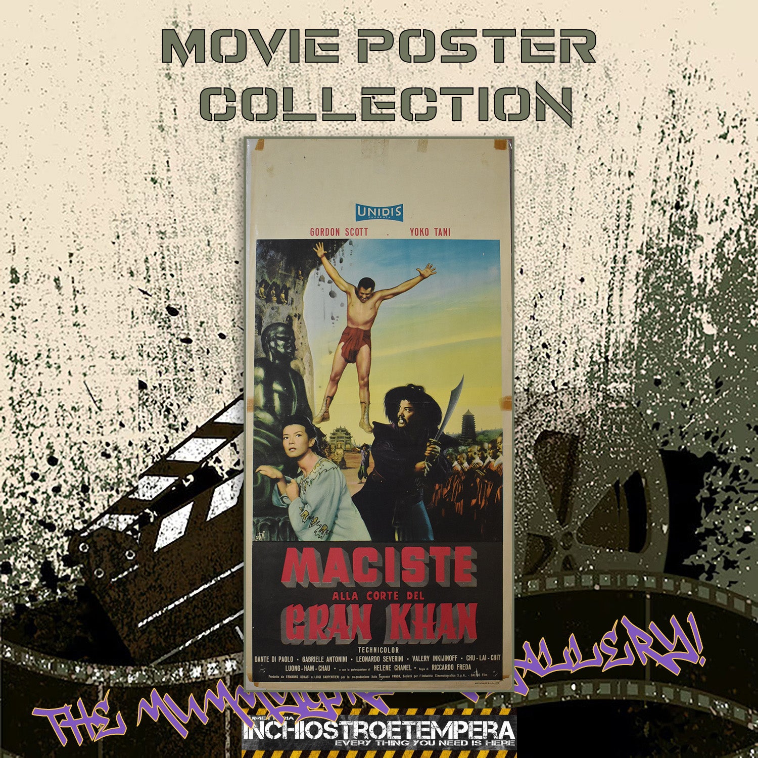 Gordon Scott: Maciste alla corte del Gran Khan | Locandina Originale