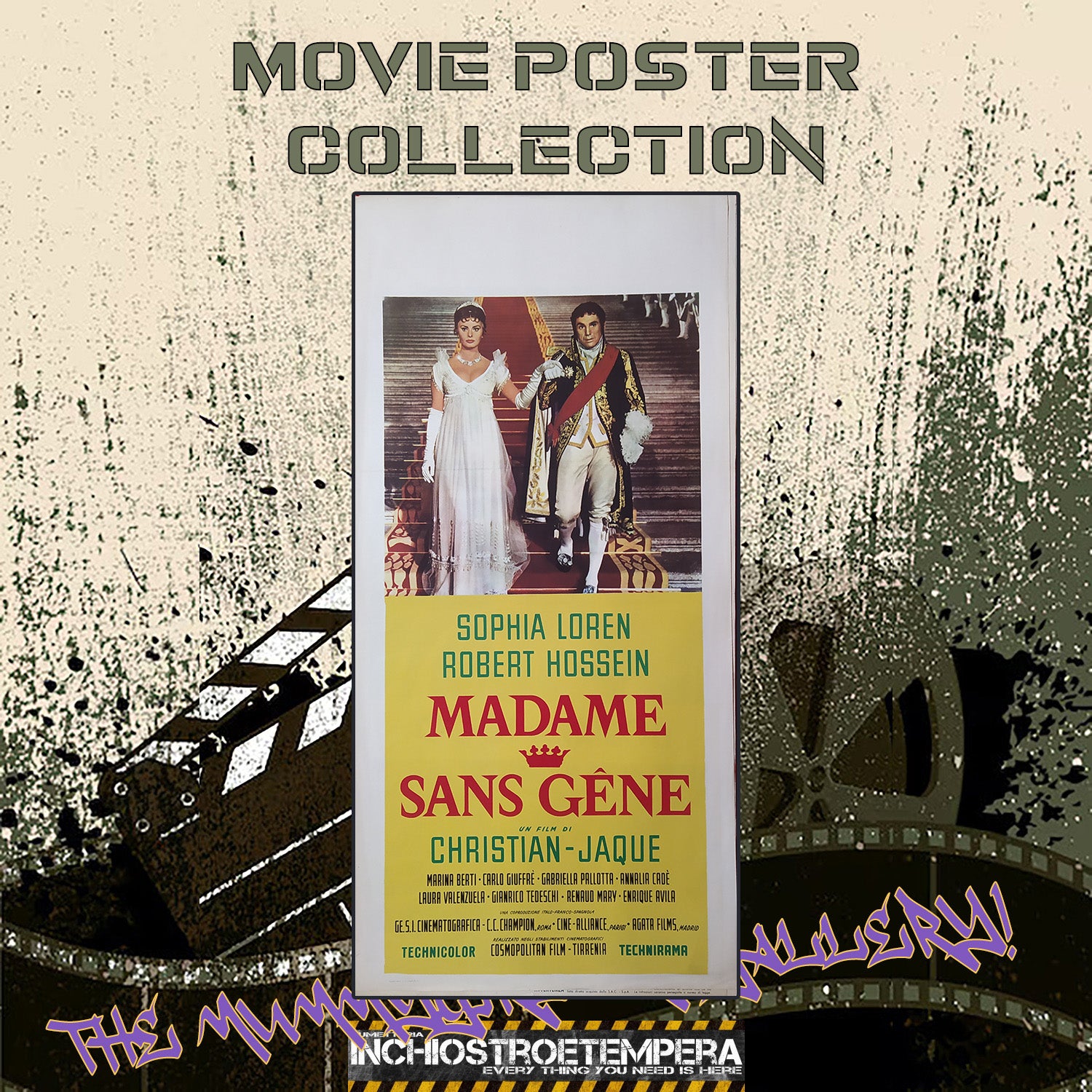 Madame Sans-Gêne | Locandina Originale Style B