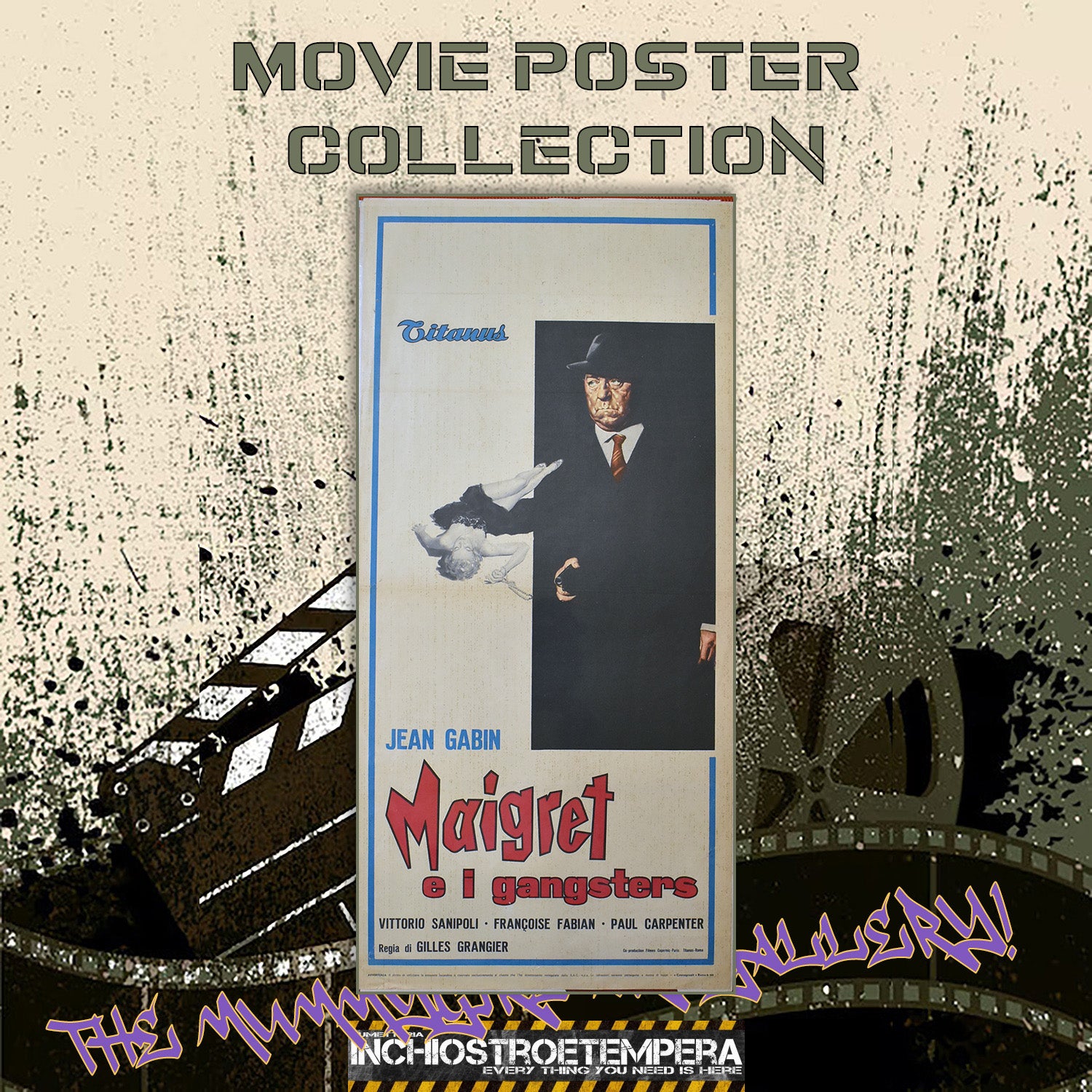 Maigret e i gangsters | Locandina Originale