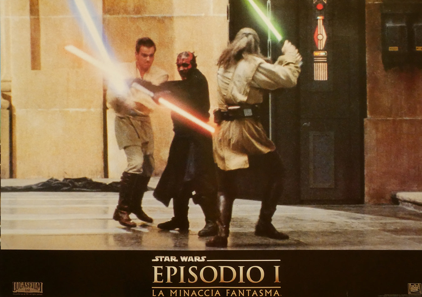 Star Wars - Episodio I - La minaccia fantasma | Fotobusta Originale (set di 6)