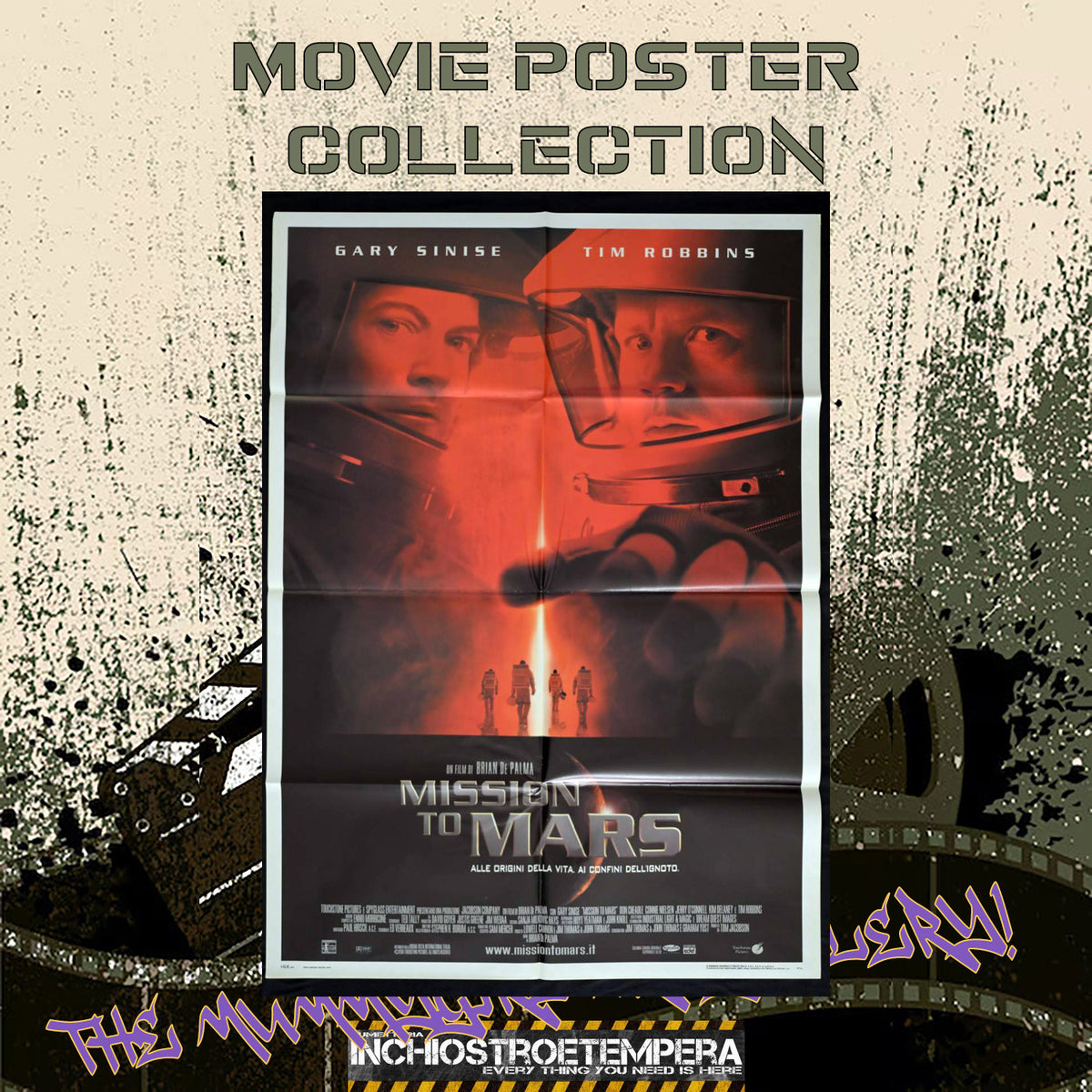 Brian De Palma: Mission to Mars | Manifesto 2 Fogli Originale