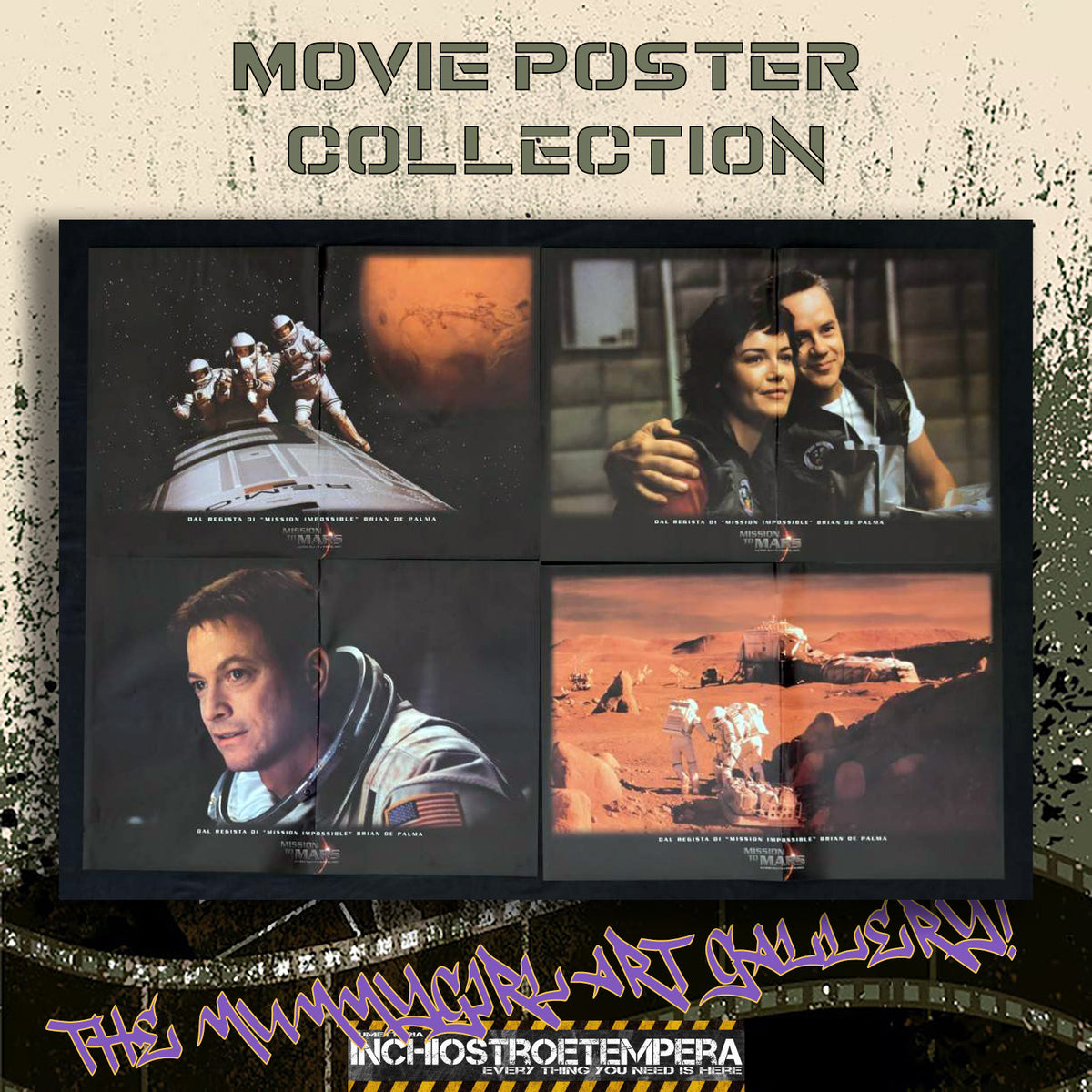 Brian De Palma: Mission to Mars | Fotobusta Cinema Originale (Set di 4)