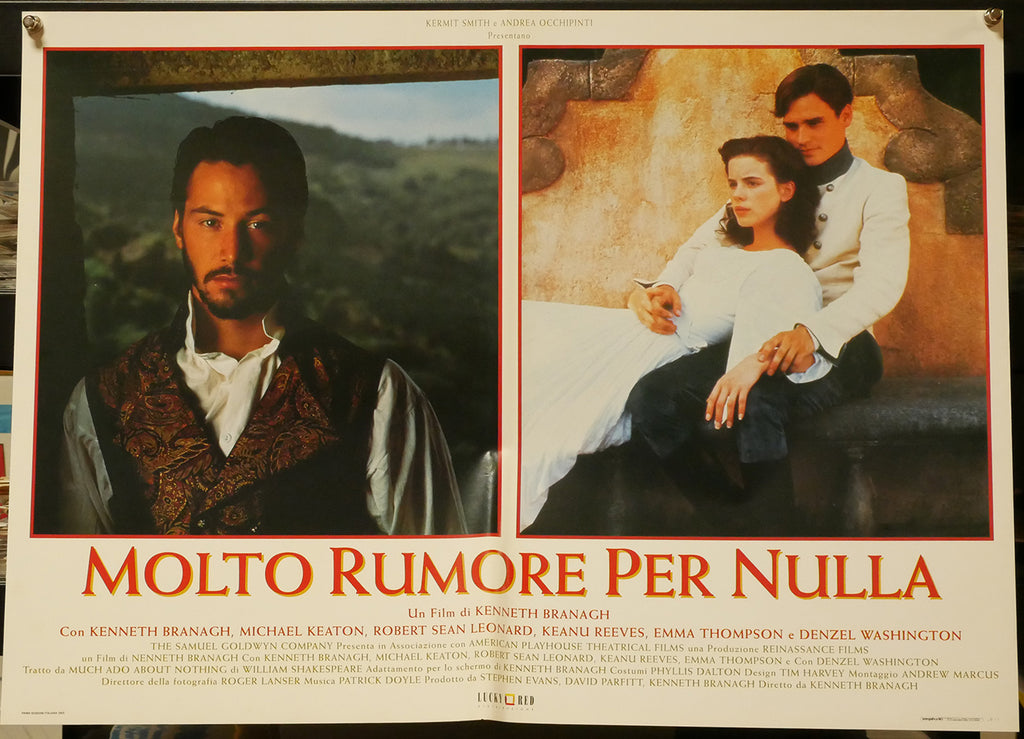 Molto rumore per nulla | Fotobusta Cinema Originale (Set di 8)