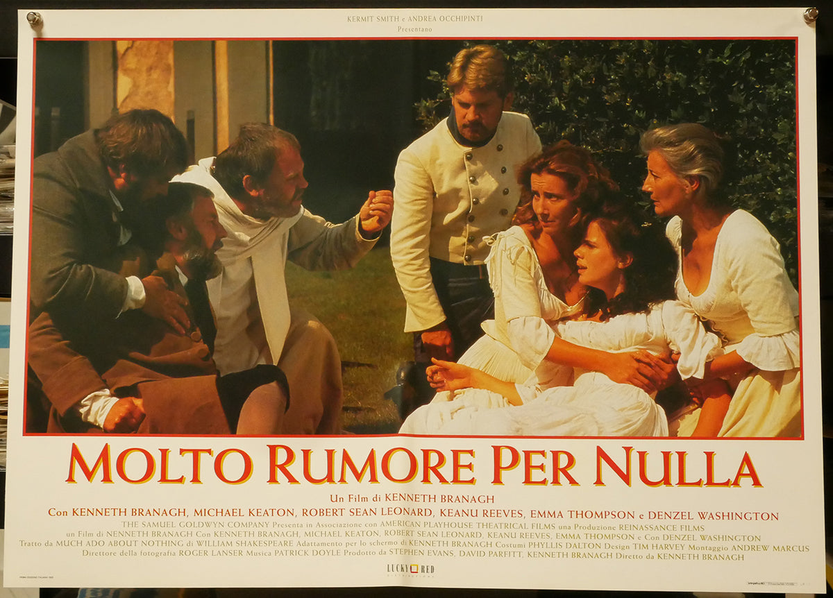 Molto rumore per nulla | Fotobusta Cinema Originale (Set di 8)