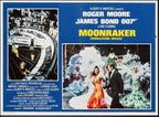 Roger Moore: Moonraker - Operazione spazio | Fotobusta Cinema Originale (Set di 7)