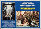 Roger Moore: Moonraker - Operazione spazio | Fotobusta Cinema Originale (Set di 7)