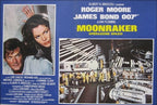 Roger Moore: Moonraker - Operazione spazio | Fotobusta Cinema Originale (Set di 7)