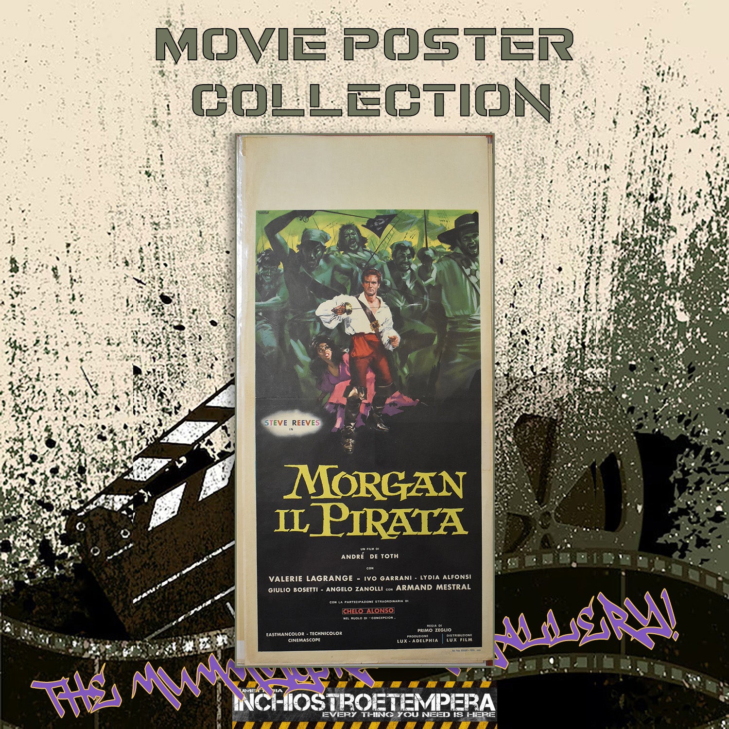 Morgan il pirata | Locandina Originale
