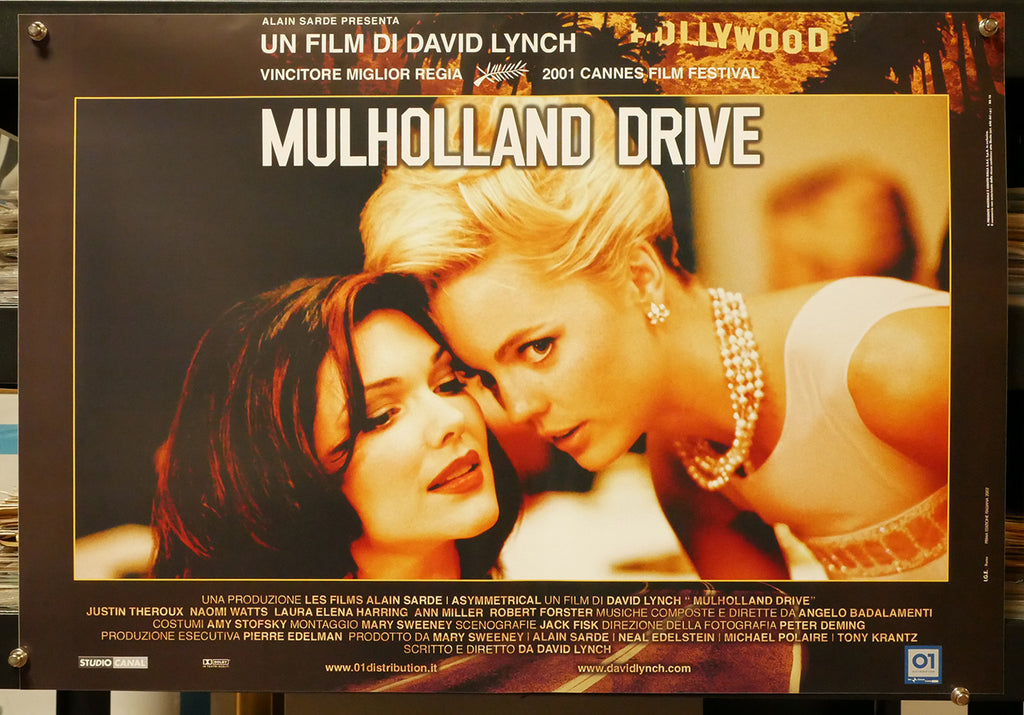 David Lynch: Mulholland Drive | Fotobusta Cinema Originale (Set di 4)