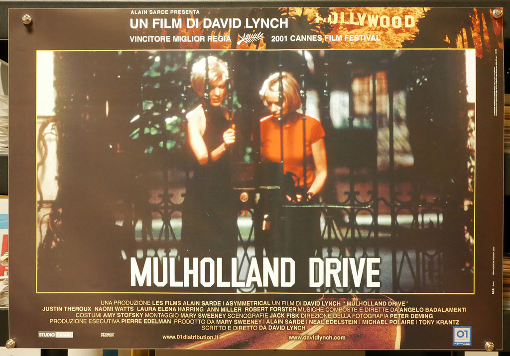David Lynch: Mulholland Drive | Fotobusta Cinema Originale (Set di 4)
