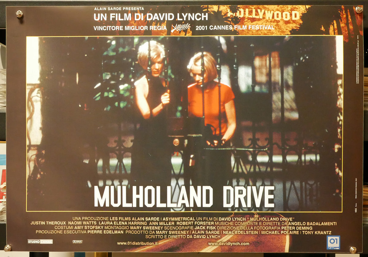David Lynch: Mulholland Drive | Fotobusta Cinema Originale (Set di 4)