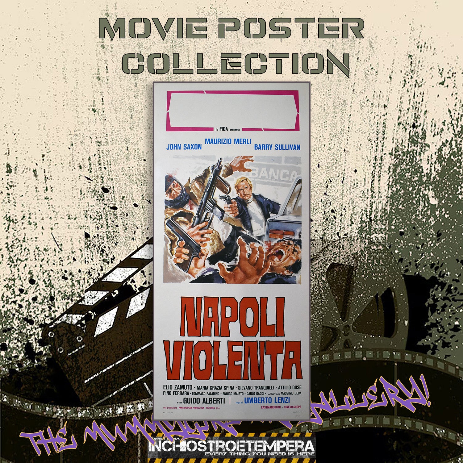 Napoli violenta | Locandina Originale