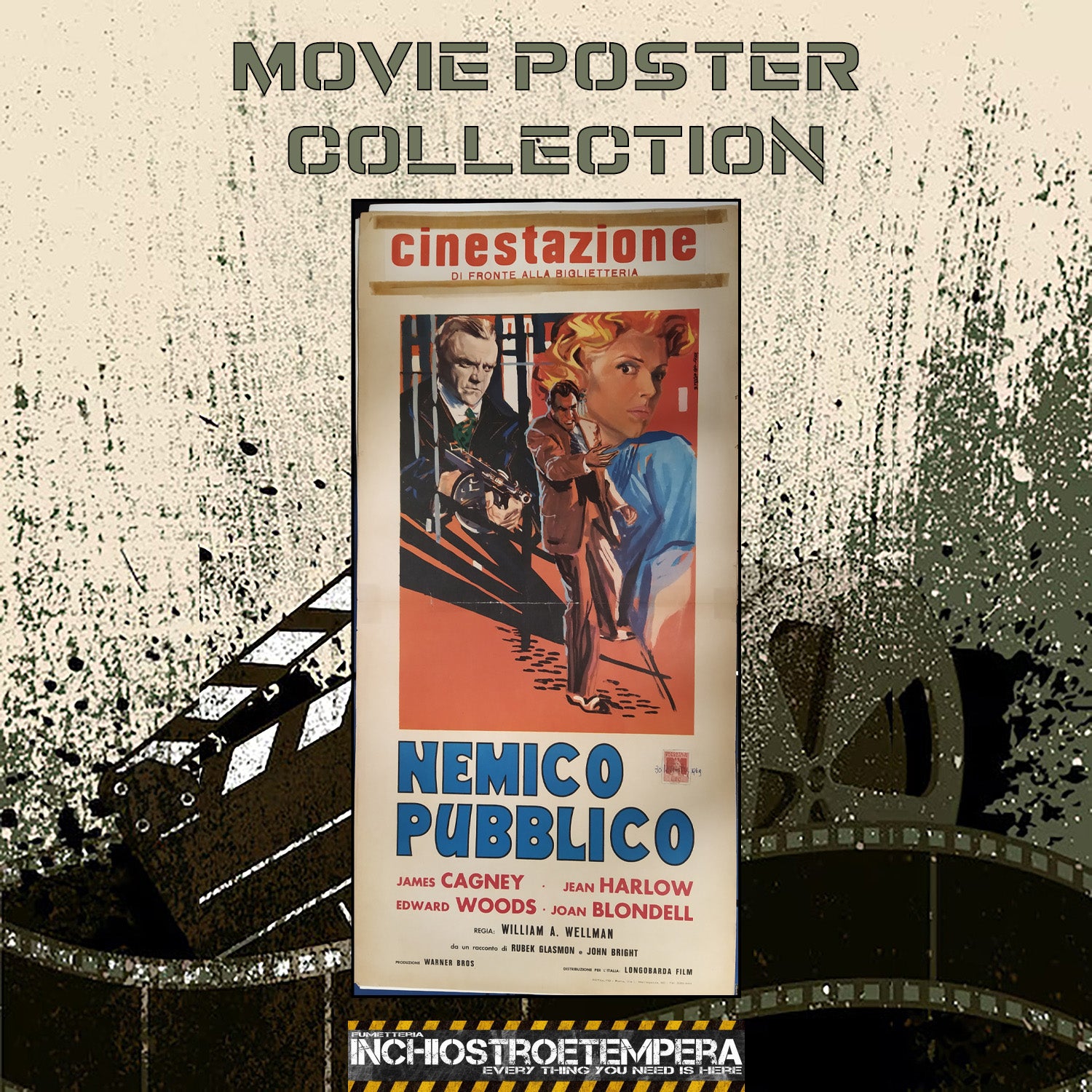 Nemico Pubblico – Locandina originale (Riedizione)