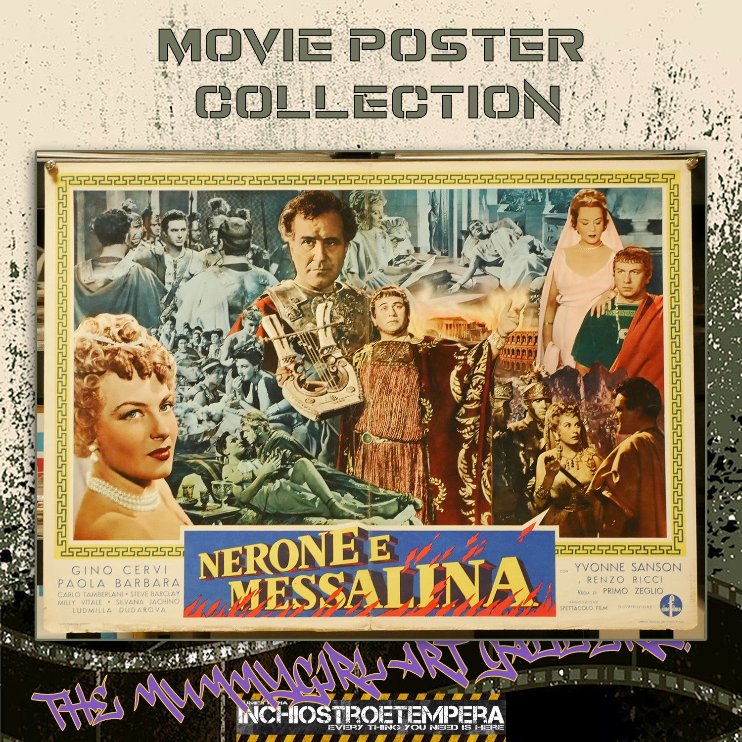 Nerone e Messalina | Fotobusta Cinema Originale