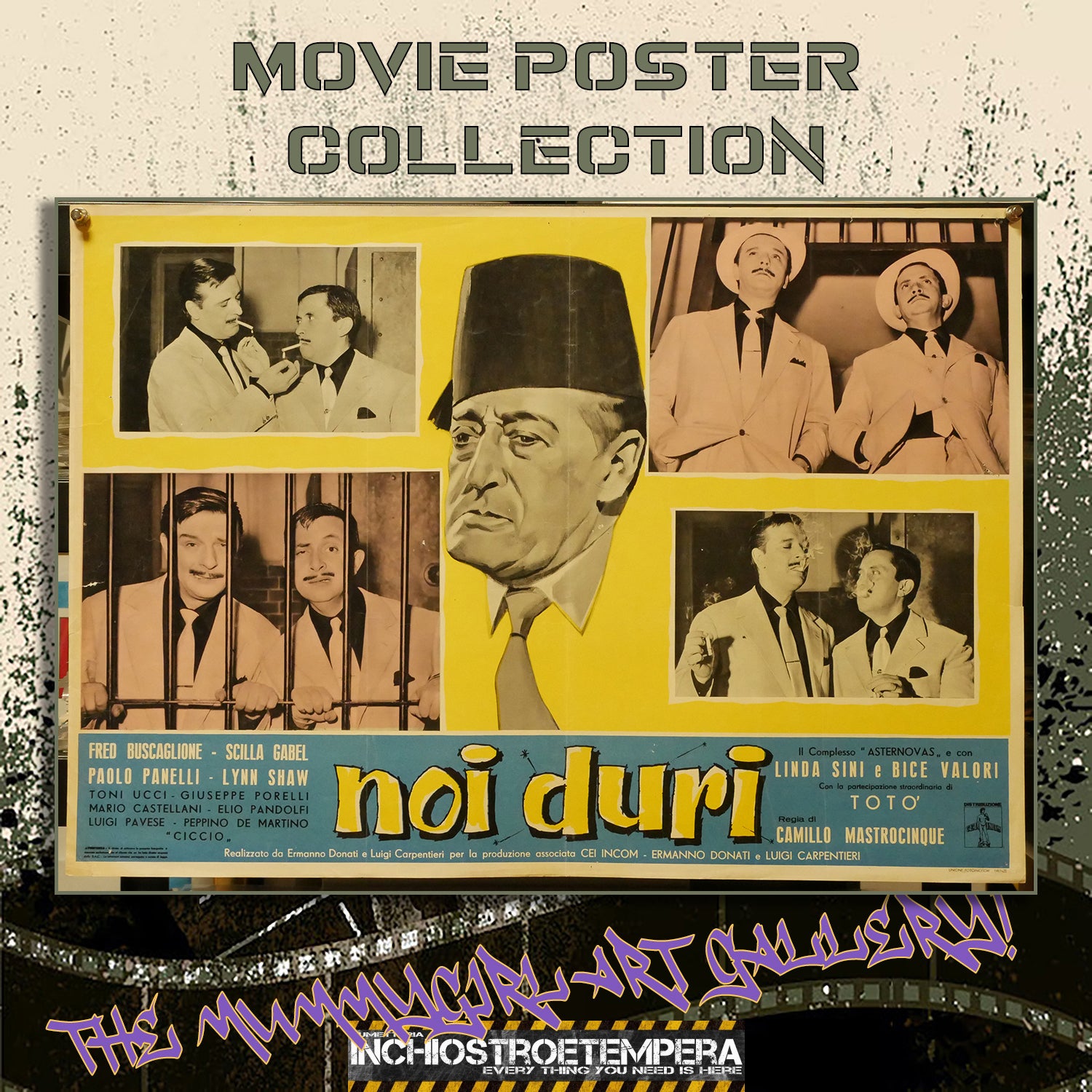 Fred Buscaglione: Noi duri | Fotobusta Cinema Originale