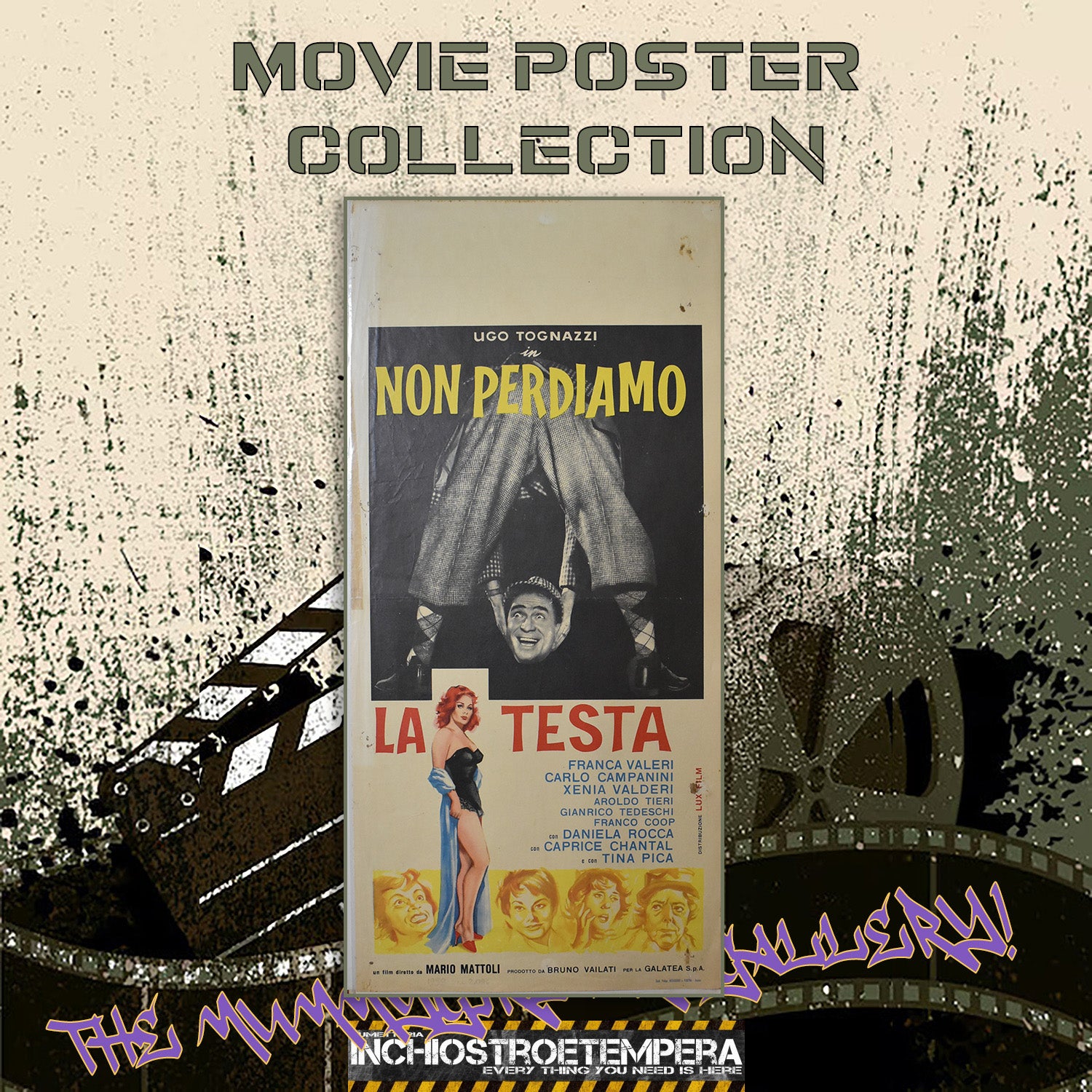 Ugo Tognazzi: Non perdiamo la testa | Locandina Originale