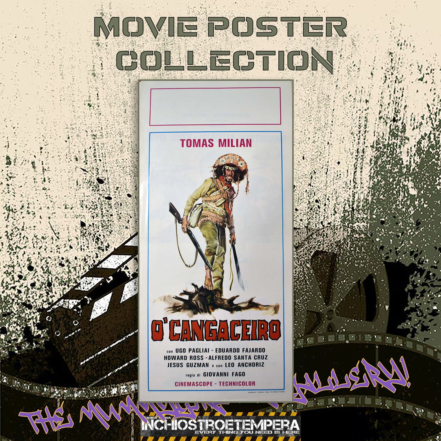 Tomas Milian: O' Cangaceiro | Locandina Originale