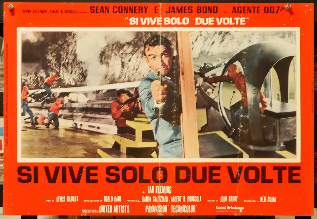 Agente 007 - Si vive solo due volte | Fotobusta Cinema Originale (Set di 6)