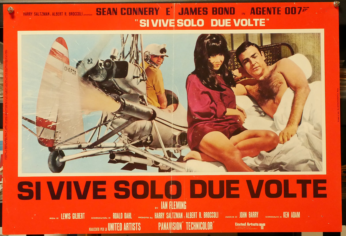 Agente 007 - Si vive solo due volte | Fotobusta Cinema Originale (Set di 6)