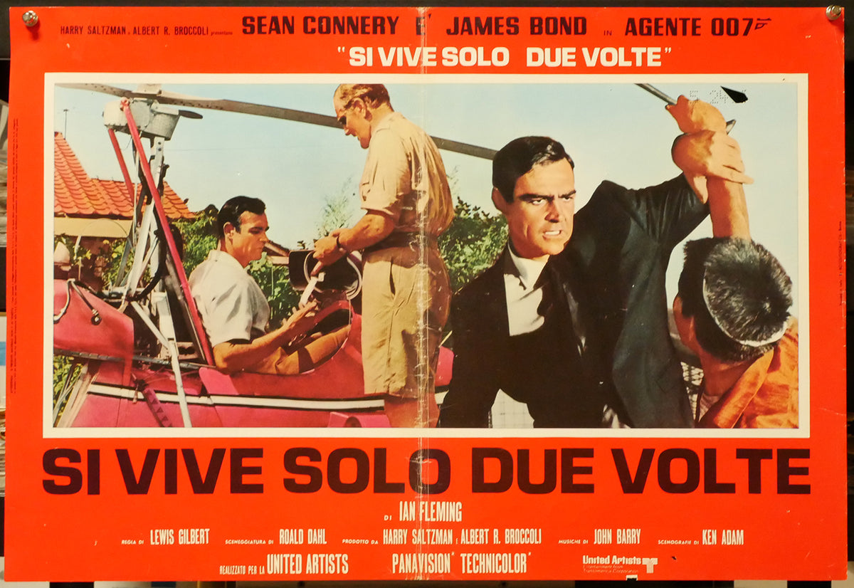 Agente 007 - Si vive solo due volte | Fotobusta Cinema Originale (Set di 6)
