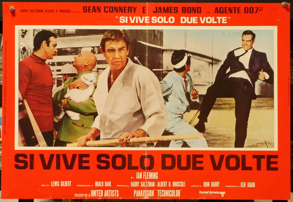 Agente 007 - Si vive solo due volte | Fotobusta Cinema Originale (Set di 6)