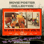 Agente 007 - Si vive solo due volte | Fotobusta Cinema Originale (Set di 6)