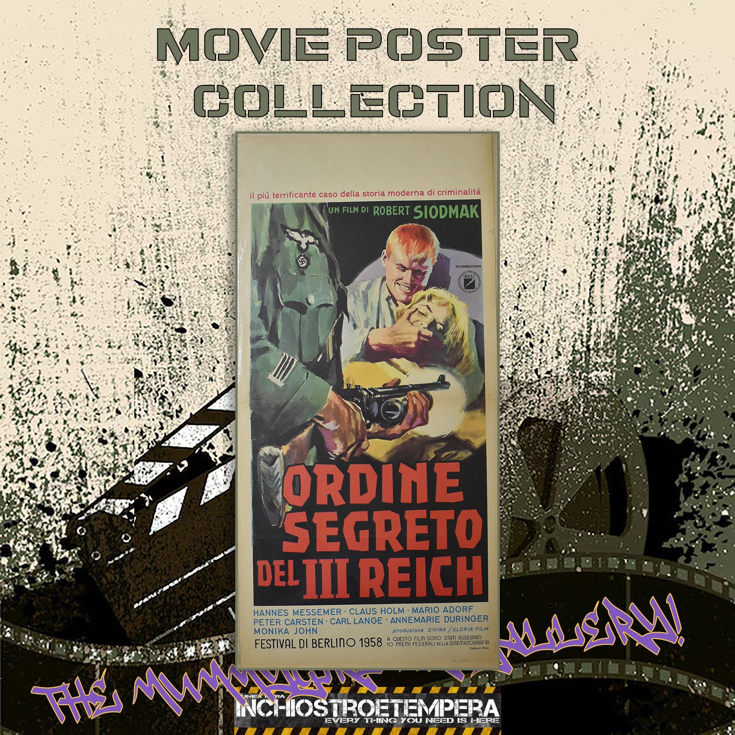 Robert Siodmak: Ordine segreto del III Reich | Locandina Originale