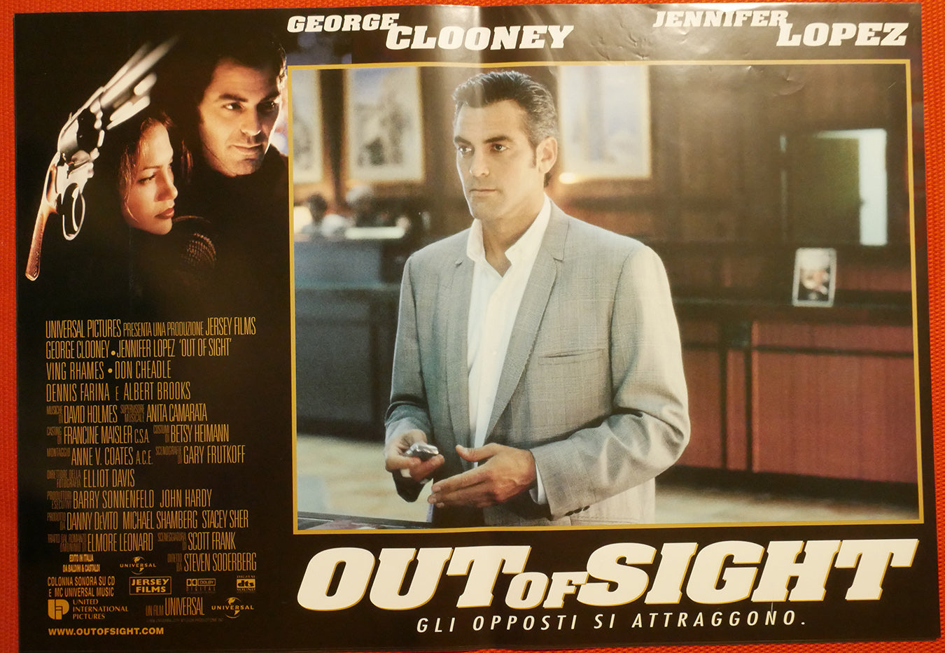Out of Sight | Fotobusta Originale (set di 8)