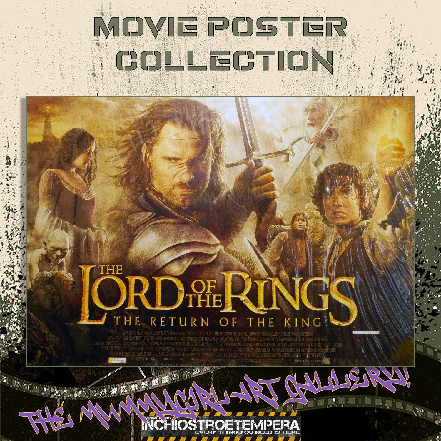 The Lord of the Rings: The Return of the King | Original UK Quad Movie Poster